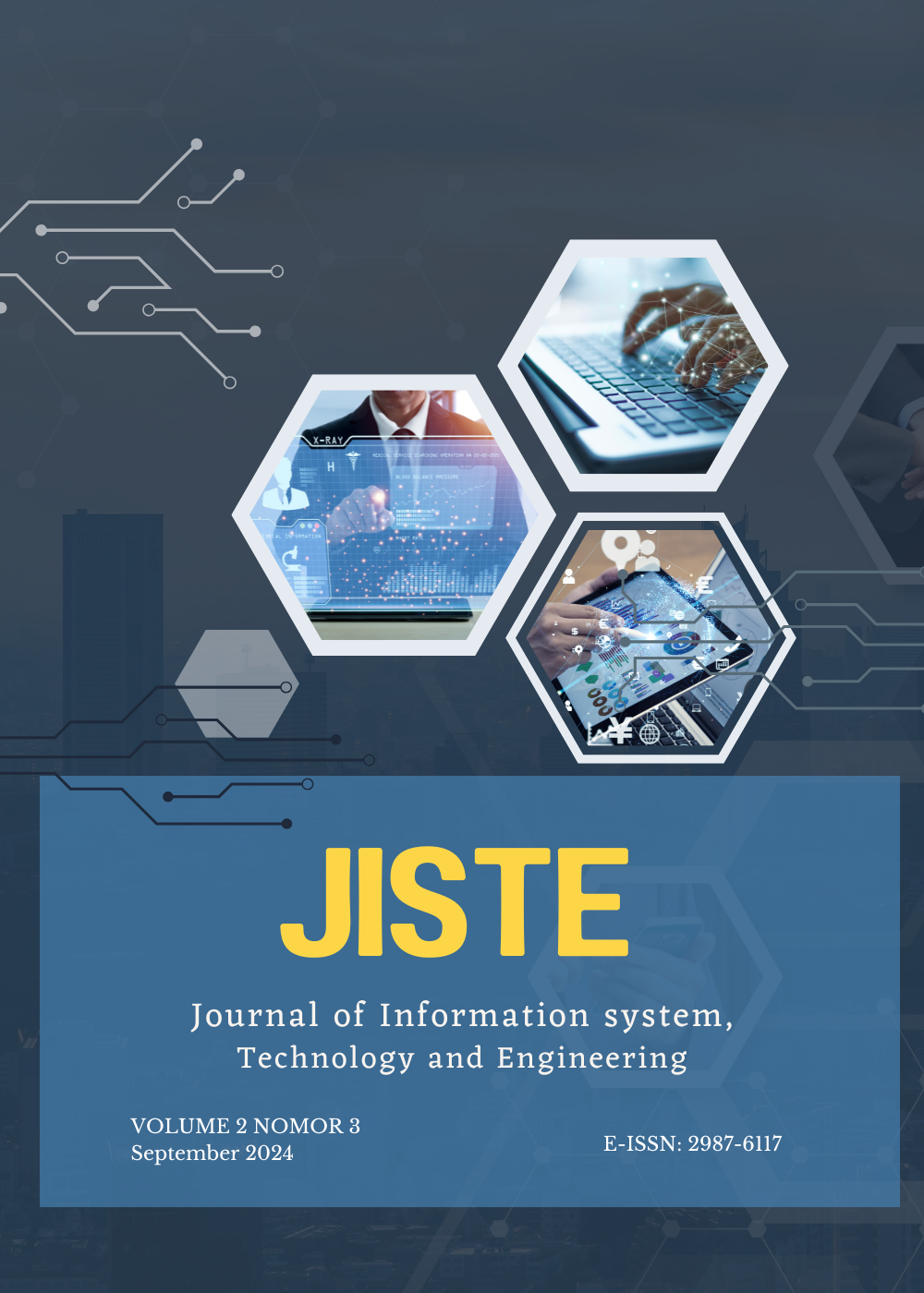 					View Vol. 2 No. 3 (2024): JISTE
				