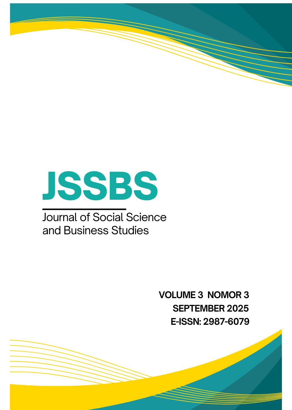 					View Vol. 3 No. 3 (2025): JSSBS
				